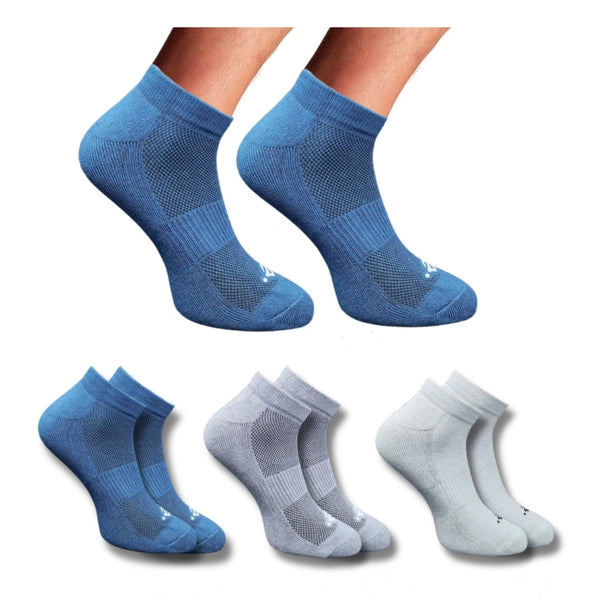 Generic 3_Pair Set Unisex Casual Cotton Printed Low Cut Socks (Multicolor)