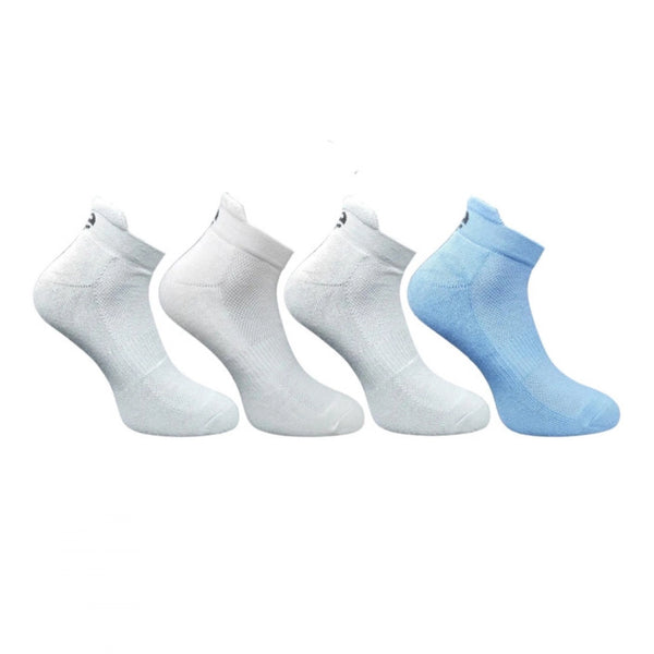 Generic 4_Pair Set Unisex Casual Bamboo Cotton Printed Ankle Length Socks (Multicolor)