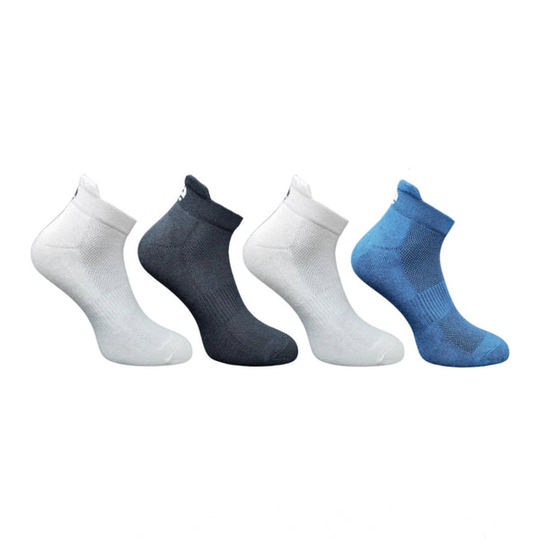 Generic 4_Pair Set Unisex Casual Bamboo Cotton Printed Ankle Length Socks (Multicolor)
