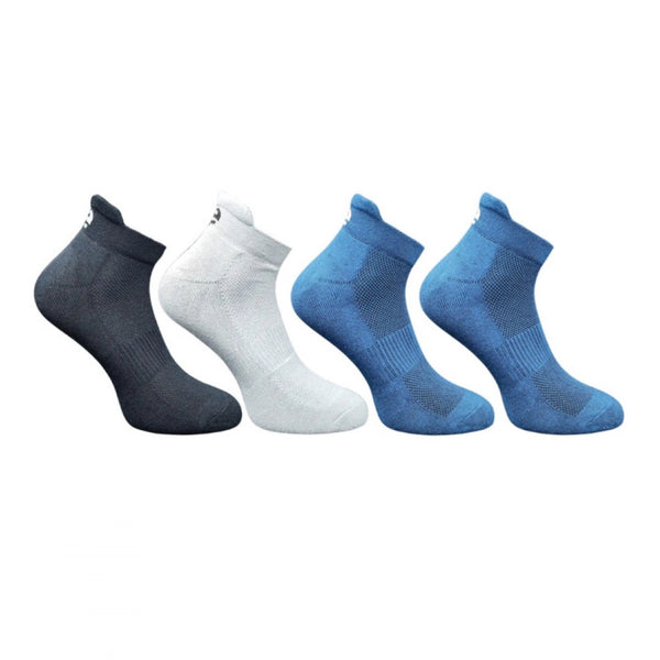 Generic 4_Pair Set Unisex Casual Bamboo Cotton Printed Ankle Length Socks (Multicolor)