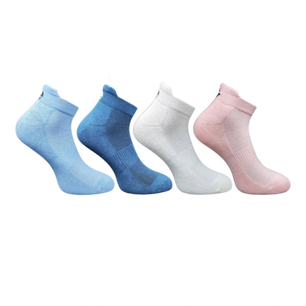Generic 4_Pair Set Unisex Casual Bamboo Cotton Printed Ankle Length Socks (Multicolor)