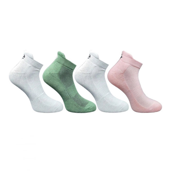 Generic 4_Pair Set Unisex Casual Bamboo Cotton Printed Ankle Length Socks (Multicolor)