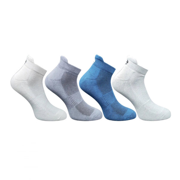 Generic 4_Pair Set Unisex Casual Bamboo Cotton Printed Ankle Length Socks (Multicolor)