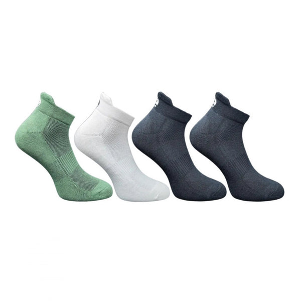 Generic 4_Pair Set Unisex Casual Bamboo Cotton Printed Ankle Length Socks (Multicolor)