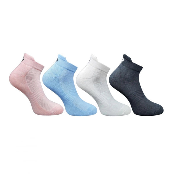 Generic 4_Pair Set Unisex Casual Bamboo Cotton Printed Ankle Length Socks (Multicolor)